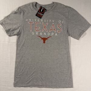 Image One Heathered Gray Texas Longhorns “Grandpa” Men’s size S T-Shirt